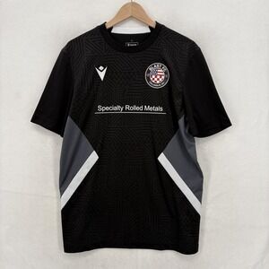 Blast FC Jersey Mens Large Black Soccer Club Macron Number 9 Columbus Ohio